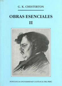 Obras esenciales II : G.K. Chesterton